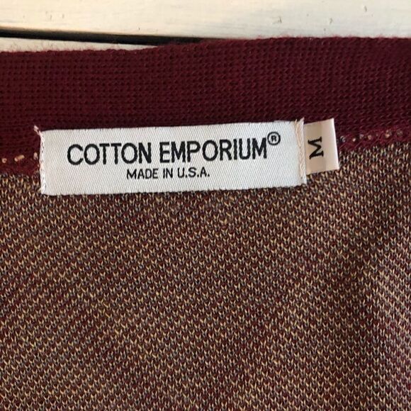 Cotton Emporium Aztec Open Front Cardigan - Picture 6 of 6